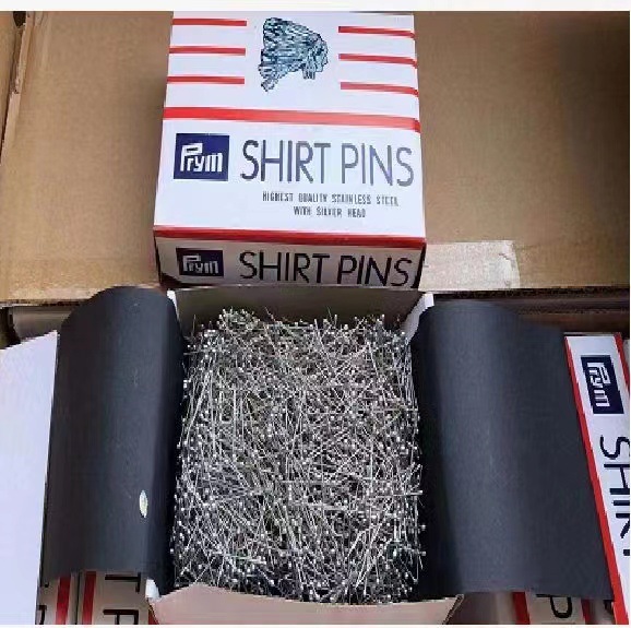 Picture of Turban bag stainless steel needle 26MM silver pin pearl pin nickel plated box silver red factory positioning