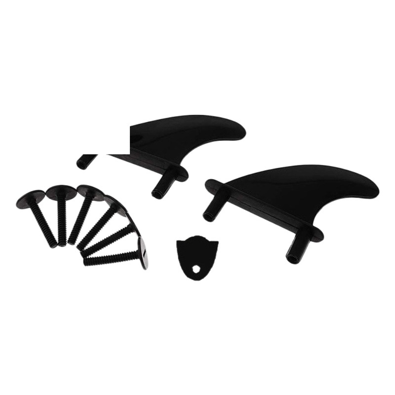 Surfboard Soft Board 5 Inch Tail Rudder with Screw Plastic Soft Rudder Wrench Soft Surf Board Fin Propeller