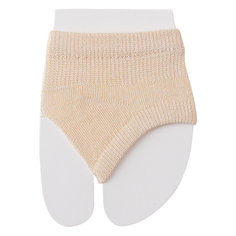 Half-palm socks women's forefoot non-slip invisible flip-flops split-toe boat socks summer thin five-finger half-length socks cover