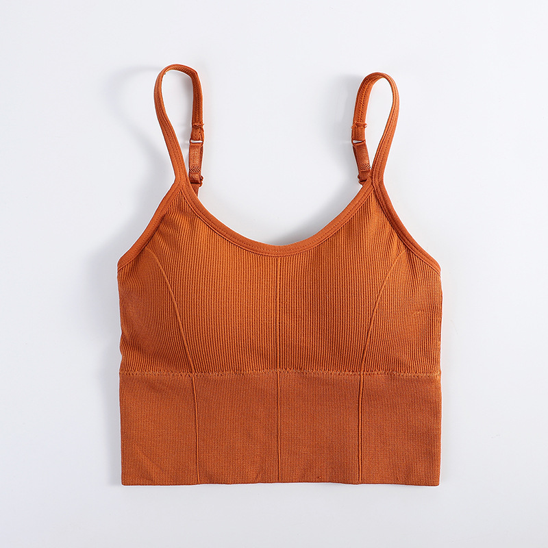 Picture of Kaka Large U-Shaped Beautiful Back Wrapped Chest Tube Top with Sling Without Steel Ring Push-Up Sports Bottoming Intimates Vest for Women