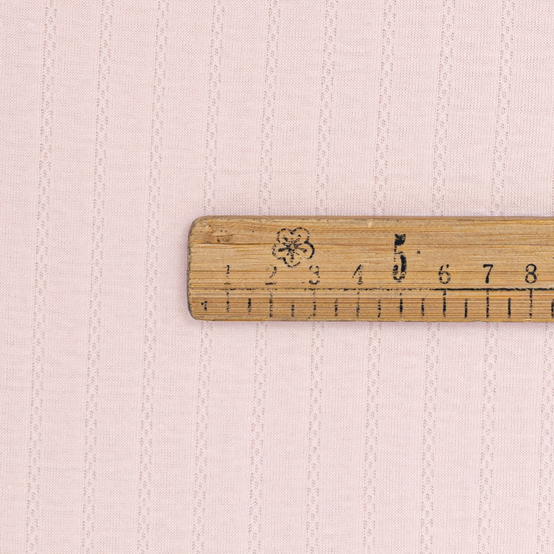 Picture of Kilogram price double-layer vertical strip jacquard air layer cotton double-layer air layer knitted fabric baby clothing fabric