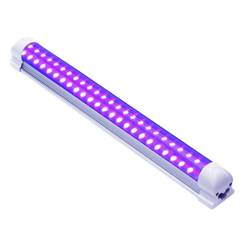 Cross-Border Sterilization Purple Light T8 Wide Voltage Ktv Bar Party Uv Curing Lamp Led Ultraviolet Lamp Manufacturer Wholesale