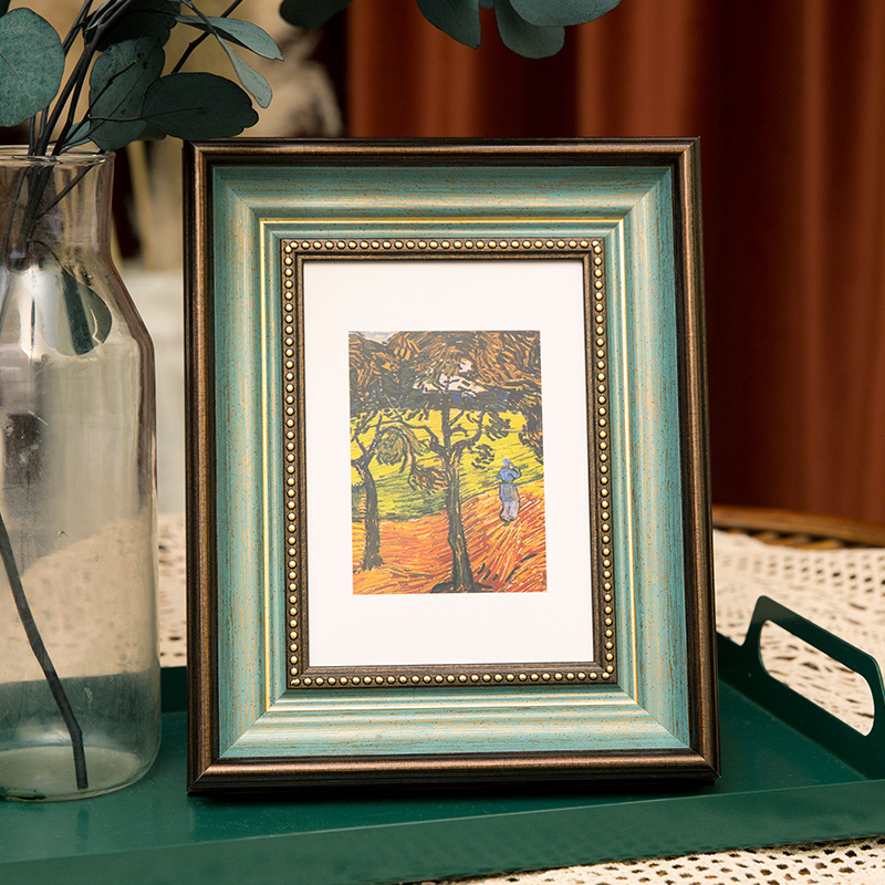 Picture of Wholesale Large Photo Frame Wall Hanging A3 Business License 4K Sketch Mounted Picture Frame Outer Frame Puzzle Frame Any Size
