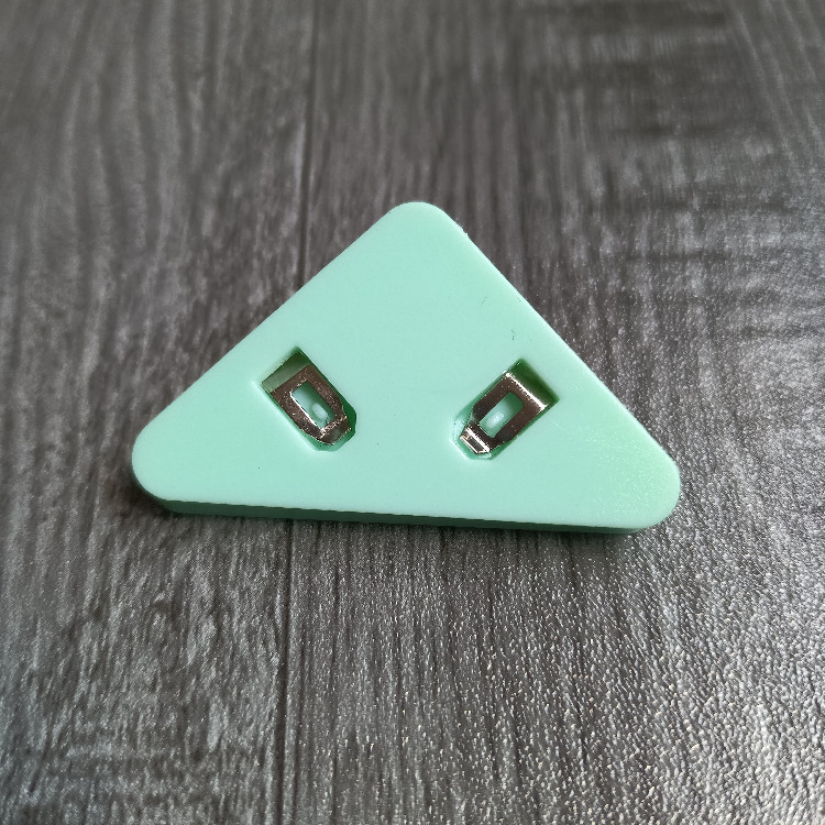 Picture of Internet Red Triangle Clip Student Test Paper Storage Side Angle Clip Folder Stationery Book Anti-roll Artifact Office Long Tail