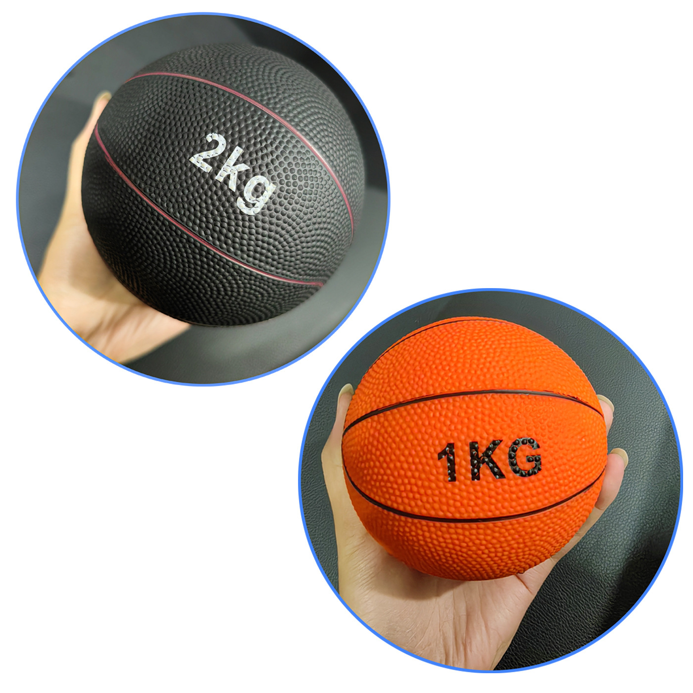 Picture of Solid sand ball senior high school entrance examination physical examination training shot put primary and secondary school students physical training 2kg soft shot put