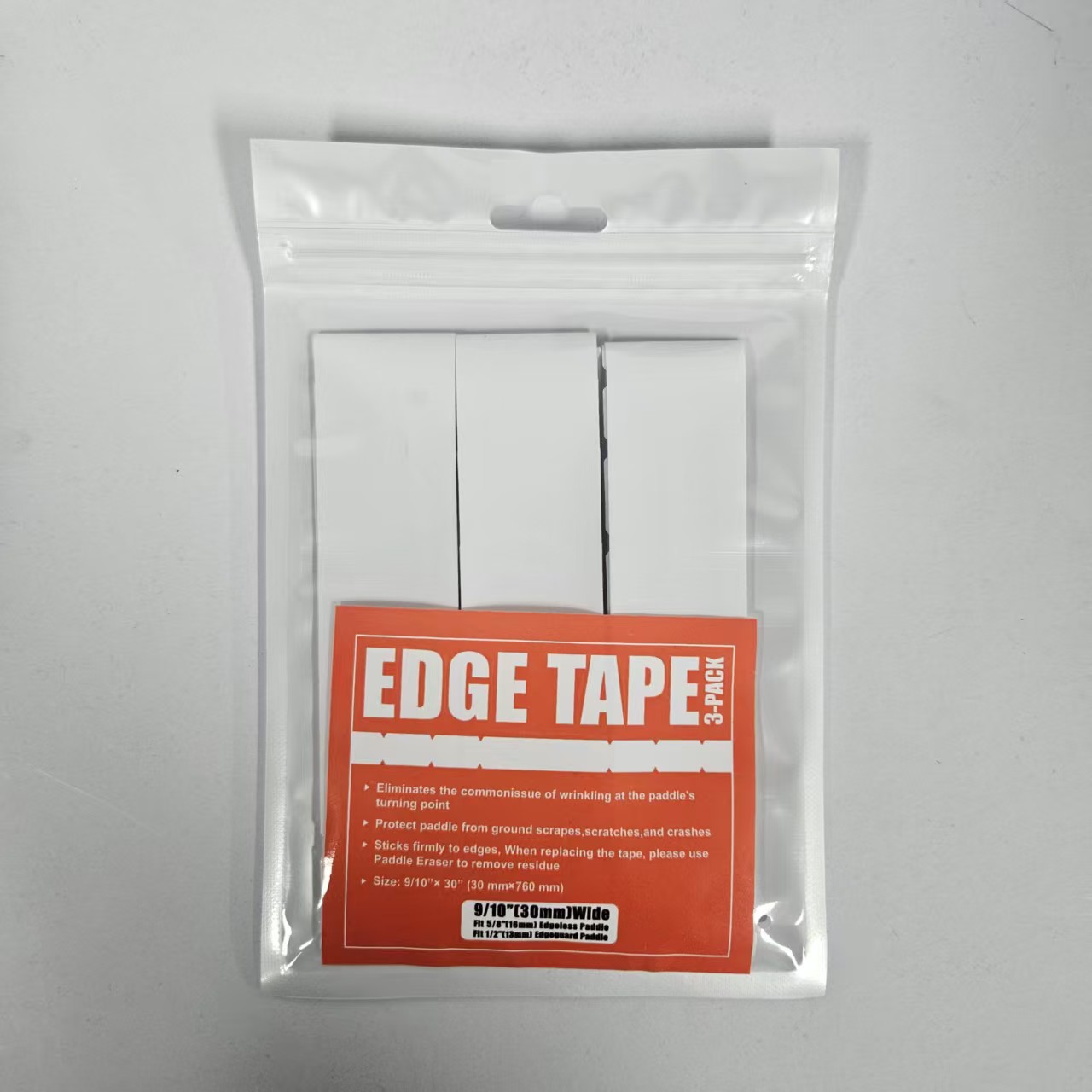 Picture of Pickleball Beat Protection Strip A Pack of Three Pike Ball Beat Frame Protection Sticker Border Protection Strip