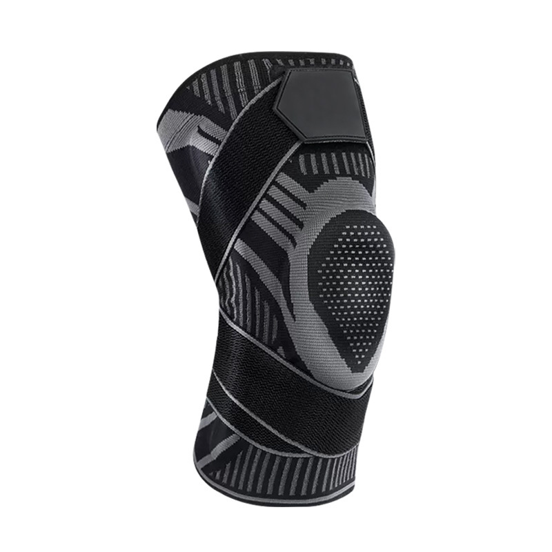 Picture of Summer Sports Knee Pads, Professional Basketball Straps, Pressurized Spring Support, Non-Slip, Outdoor Fitness Skipping Rope for Women and Men, Shock Absorption