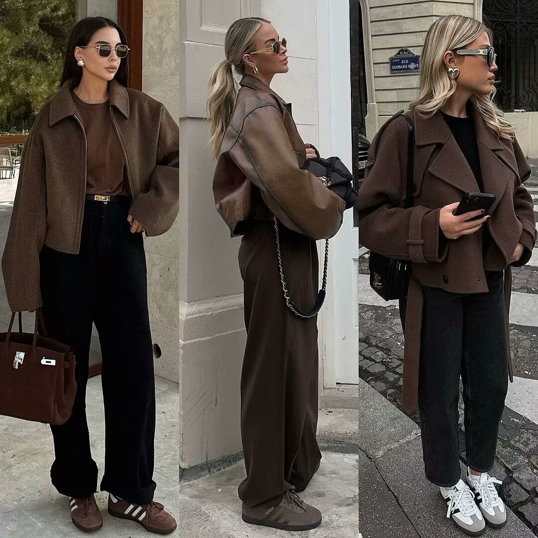 Picture of Cross-border European and American Women's AliExpress Explosions Casual Zipper Woolen Jacket