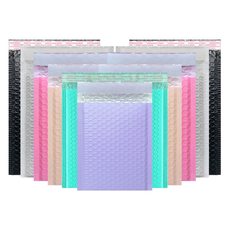Color Bubble Bag Naked Pink Co-extruded Film Bubble Envelope Garment Packaging Bubble Bubble Bag Express Packing Bag