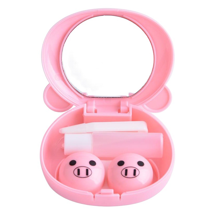 Picture of Animal Series Contact Lens Case Contact Lens Companion Box Cartoon Shape Contact Lens Nursing Box Portable