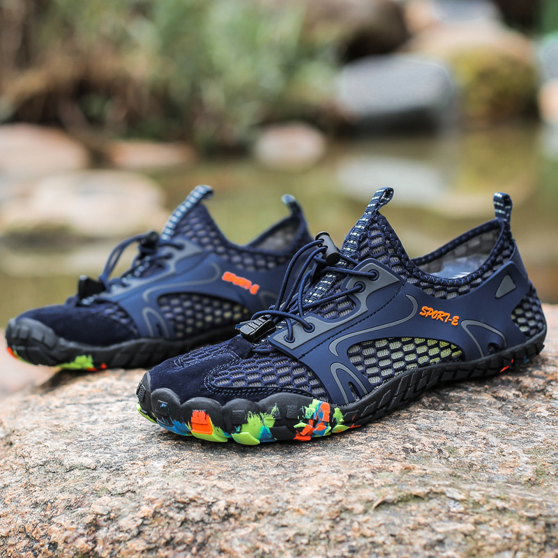Picture of Outdoor fitness climbing and rafting shoes hiking shoes for men and women's shoes amphibious fishing shoes