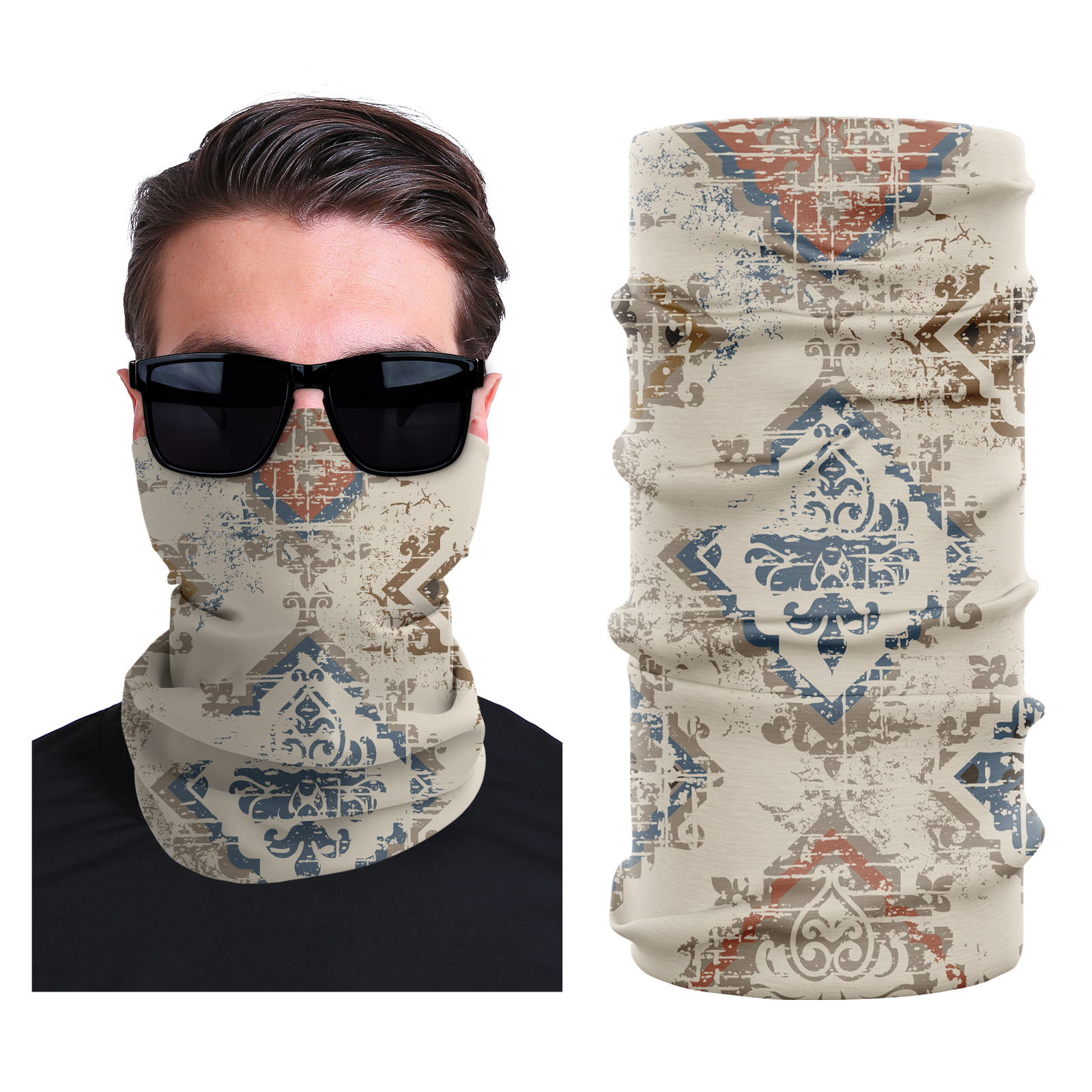 Picture of Xunhui magic scarf outdoor scarf mountaineering riding scarf high elastic seamless Ice Silk face towel cross-border bandana