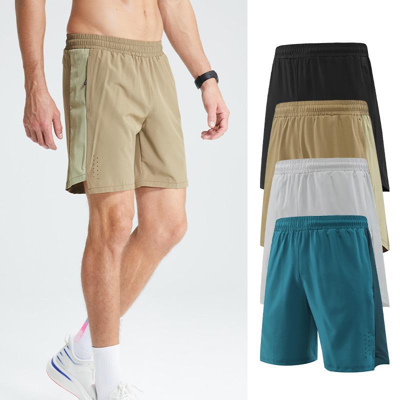 Cross-border Men's Sports Shorts Summer Quick-dry Breathable Training Basketball Running Fitness Pants Laser Perforated Shorts