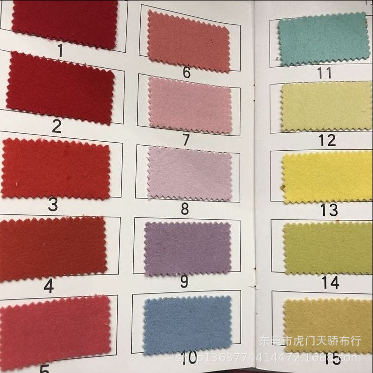A large number of spot supply of fashion woolen fabric double-sided velvet double-sided tweed autumn and winter coat double-sided brushed cloth