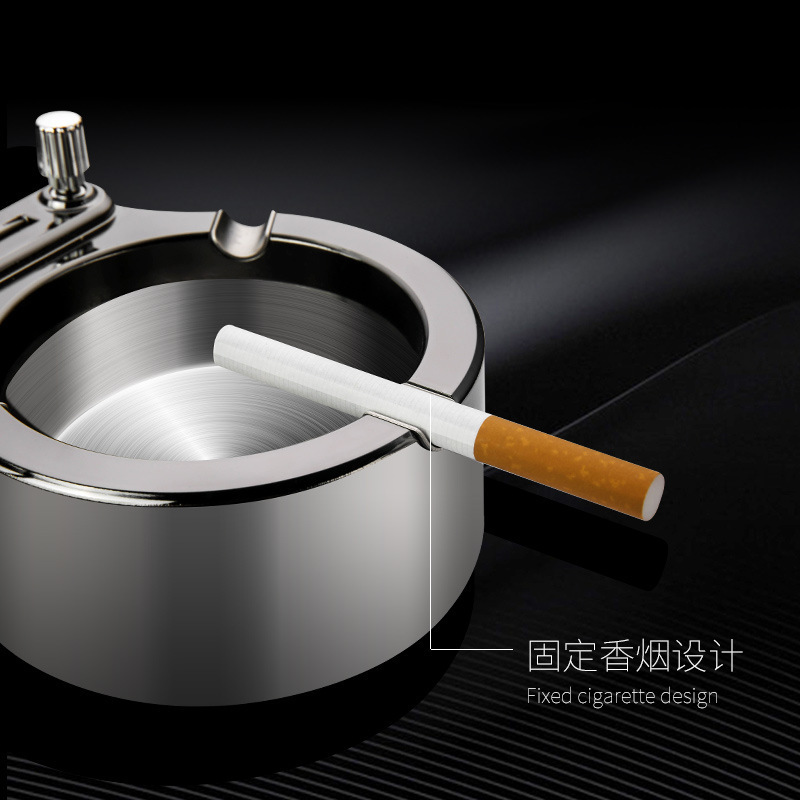 Picture of Baicheng Sanyang Ten Thousand Match Ashtray Personalized Household Living Room Large Size Simple Fashionable Office Ashtray