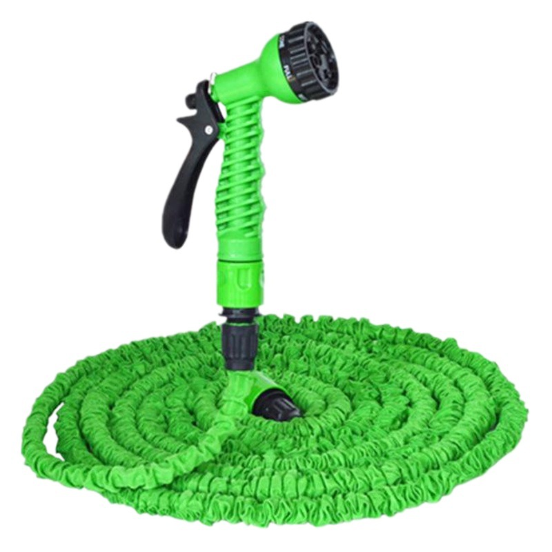 50FT latex garden telescopic washing water pipe car wash water pipe telescopic hose watering garden water pipe x hose