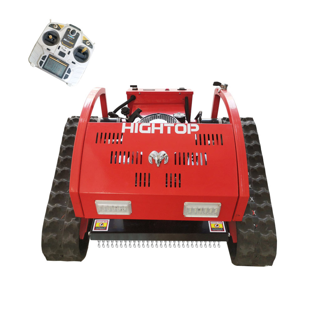 Picture of Factory spot remote control lawnmower Orchard mowing Park weeding machine crawler self-propelled remote control climbing mowing grass