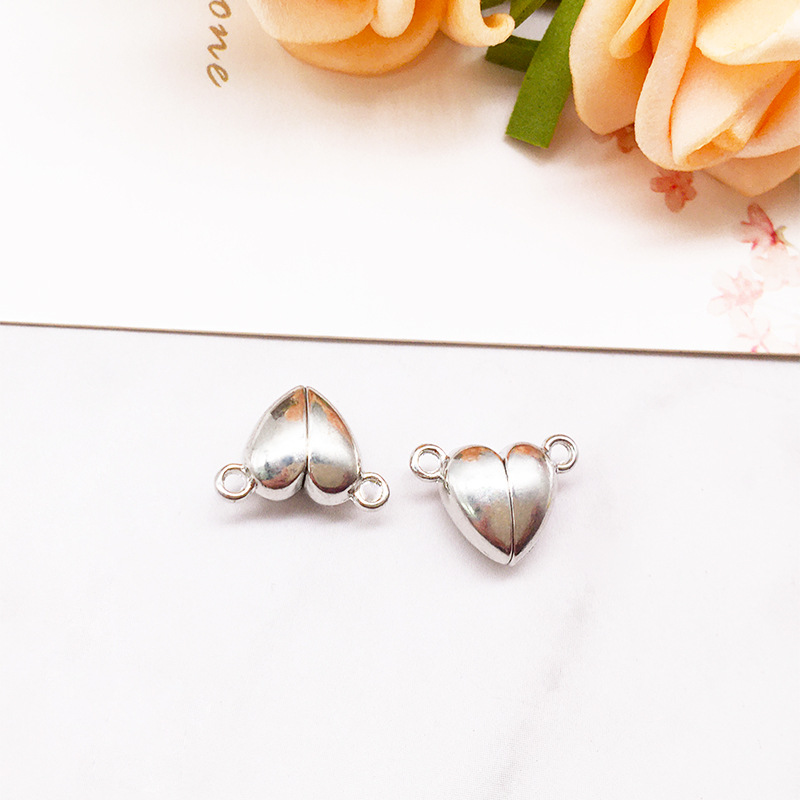 Picture of 1 magnet buckle strong fashion love spherical cylindrical diy jewelry accessories couple necklace bracelet pendant
