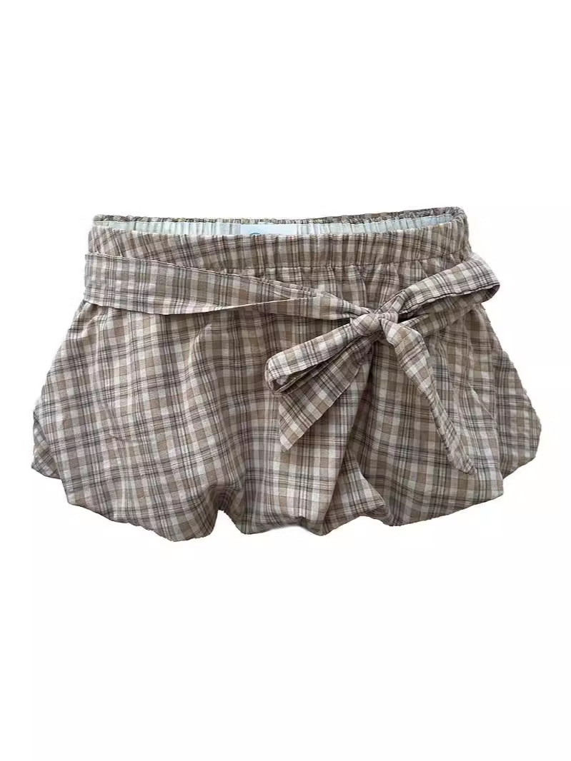 Europe and the United States cross-border belt elastic corn miniskirt