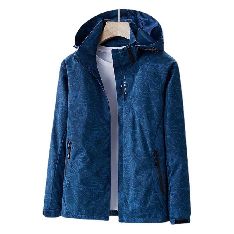Autumn Thin Jackets for Men and Women, Trendy Brand Windproof and Waterproof Outdoor Camouflage Jackets, Sports Single-Layer Couple Mountaineering Clothing