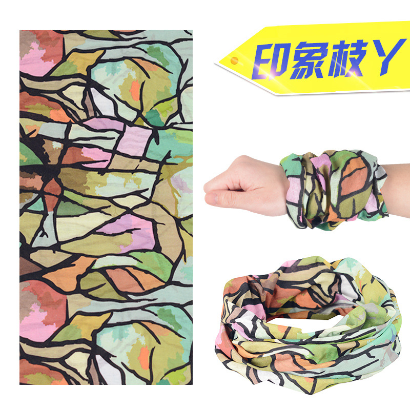 Picture of Magic Hood Face Scarf Men's Sports Outdoor Sunscreen Neck Protector Neck Sleeve Thin Women's Fishing Riding Varied Scarf