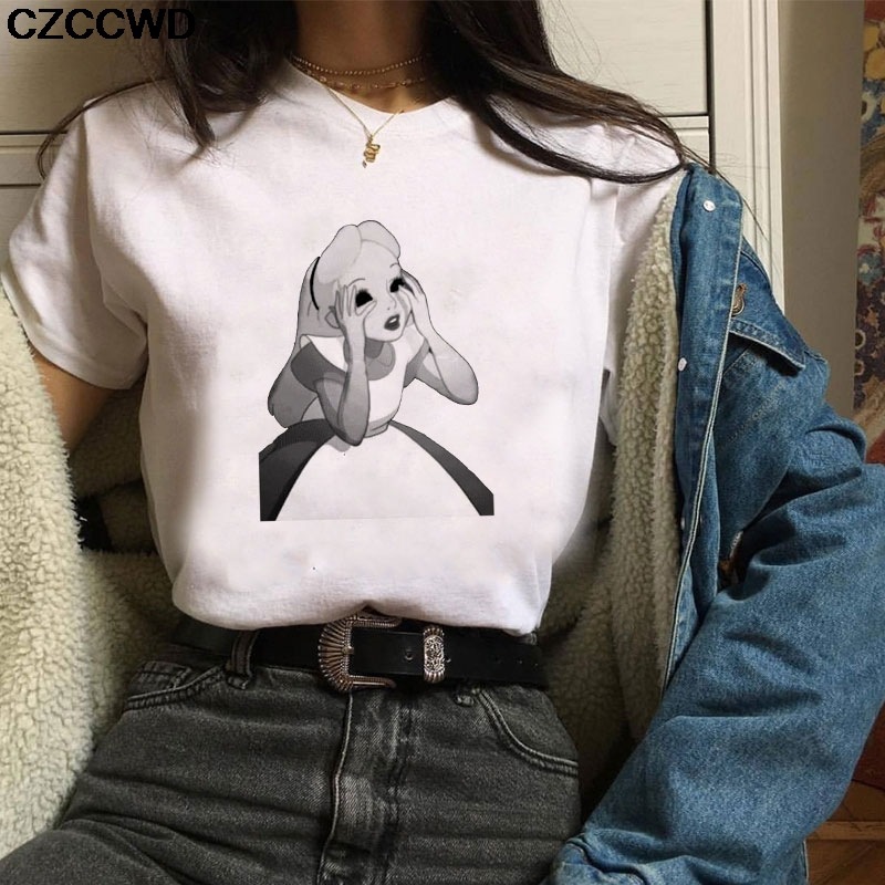 [Same day] cross-border supply of T-shirt printed T-shirt women's short-sleeved women's clothing