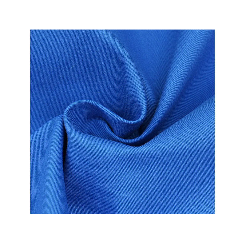 Cotton brocade interwoven stretch twill high count high density clothing fabric shirt pants fabric