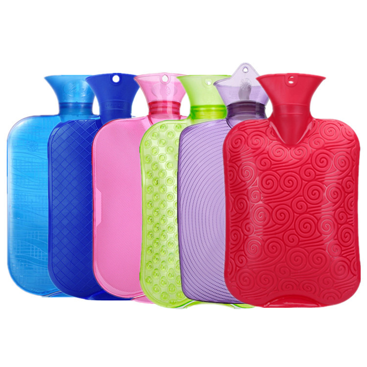 Picture of 2000ml hot water bag knitted cover large cloth cover water-filled hot water bag flannel bag super soft knitted insulation