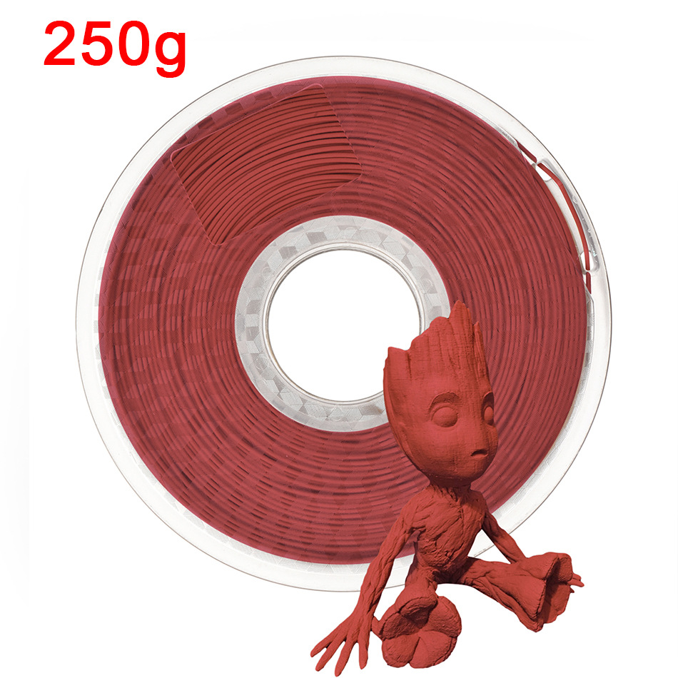 Picture of Sandalwood Redwood Walnut 3D Printer Consumables PLA Light Wood 1KG Consumables Ebony 1.75mm Deep Wood Color