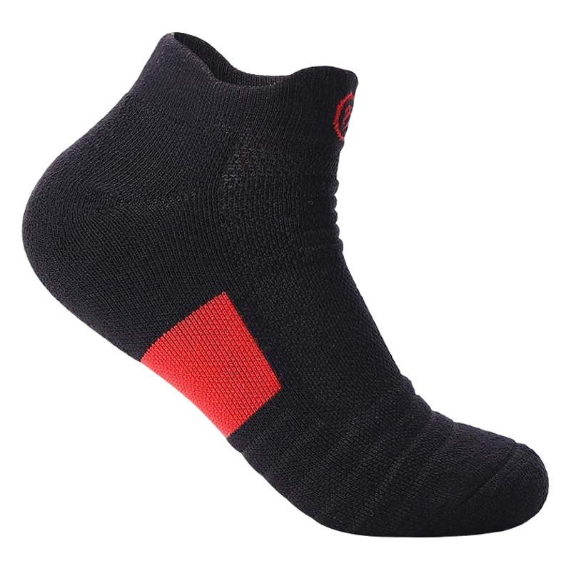 Basketball socks men's professional Elite socks towel bottom thickened socks low-top ankle socks Terry outdoor running sports socks