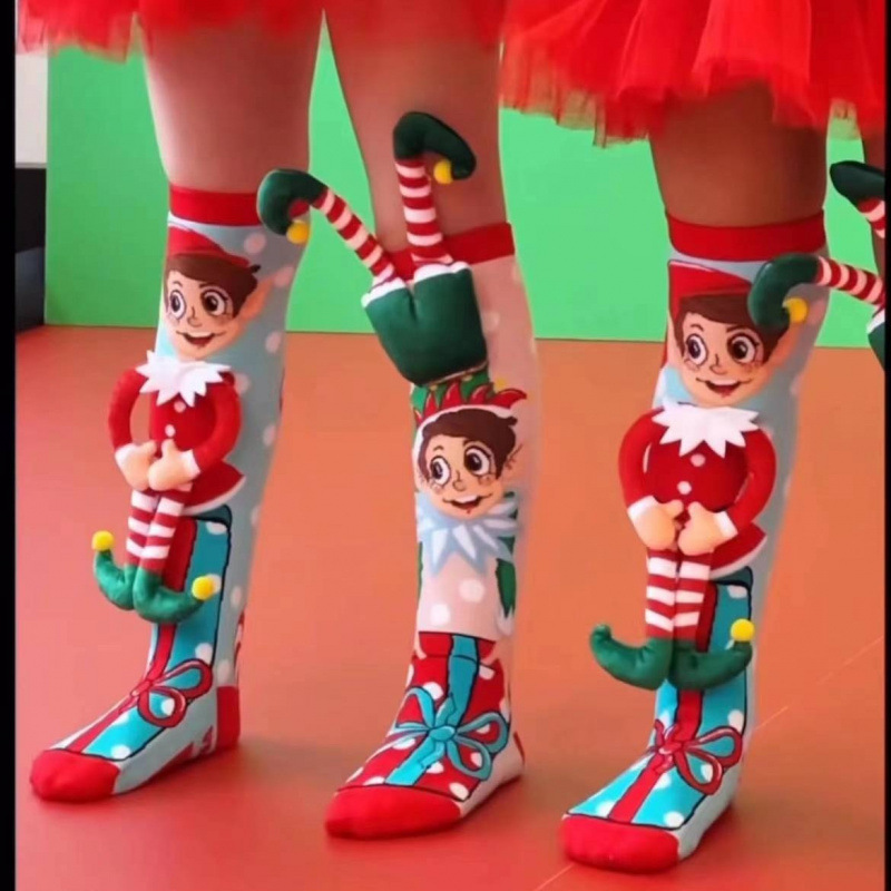 Cross-border Internet Red Explosions Children's Jewelry Socks Personality Trend Cartoon Animation Girl Princess Socks Wholesale