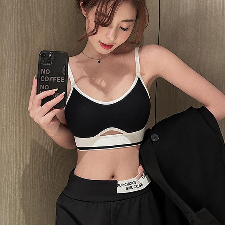 Women's underwear small chest push up summer thin Sports beauty back U-shaped breast collection large chest anti-sagging wearable bra