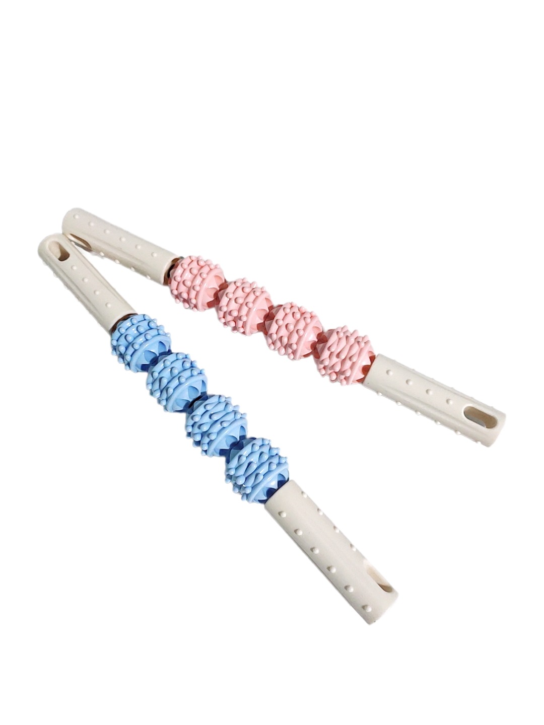 Massage stick four-wheel new meridian dredging relaxation roller mace yoga leg back massage to relieve fatigue