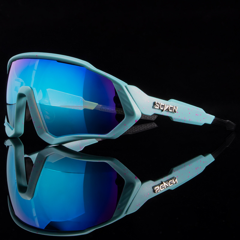 Picture of Foreign trade sunglasses men and women riding glasses outdoor sports glasses bicycle dustproof sunglasses soft nose pad wholesale