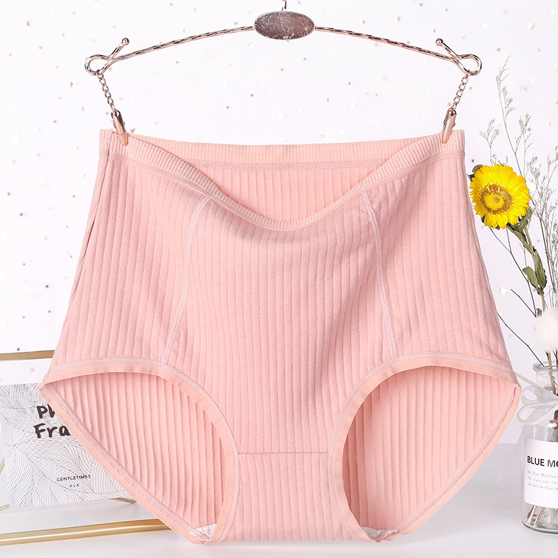 Picture of High waist large size underwear women's cotton antibacterial fat mm200 kg fat sister underwear cotton ladies shorts head