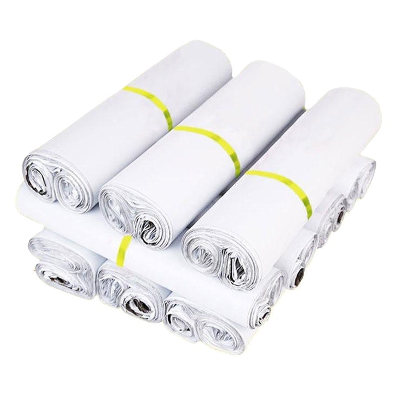 Thickened Express Bag Packaging Bag Whole Package New White Plastic Bag Express E-Commerce Logistics Packaging with Waterproof Bag Wholesale