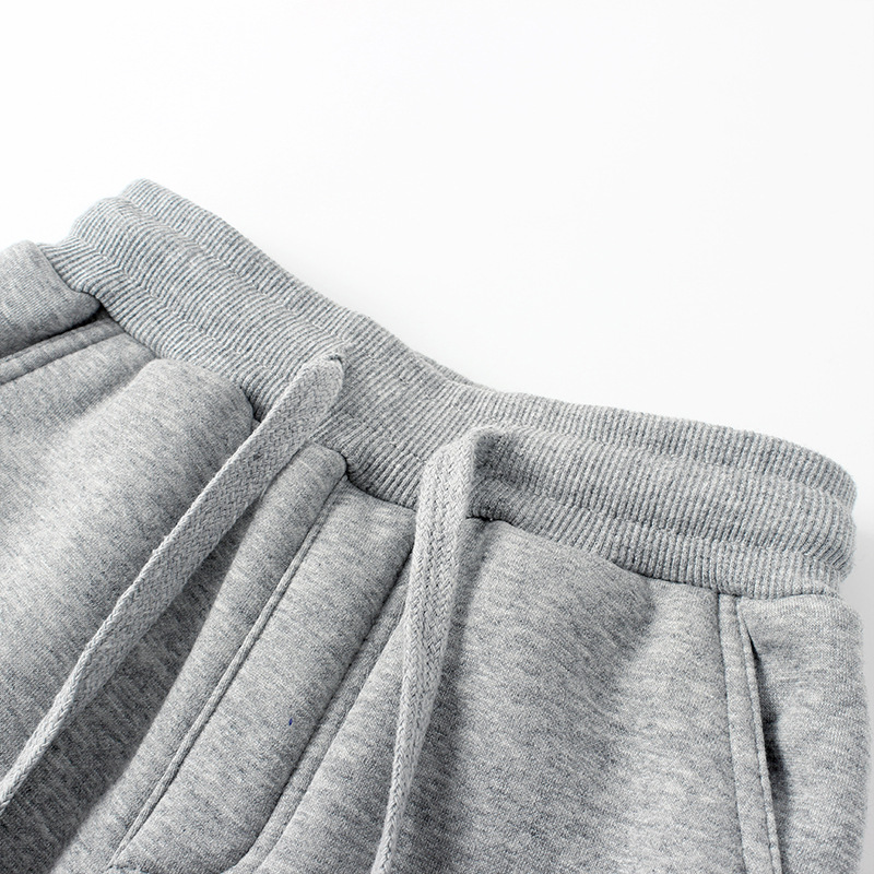 Picture of Autumn and winter Korean version of the new children's fleece-lined pants big children's solid color all-match warm pants girls' pants generation