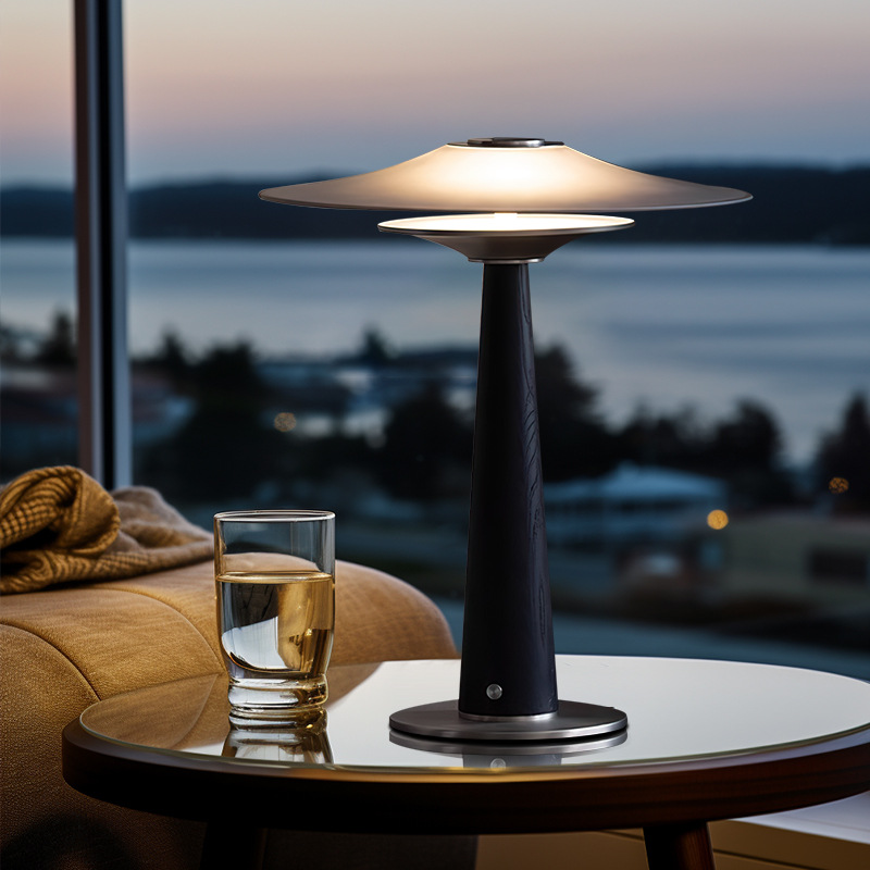 Modern Light Luxury Table Lamp Nordic Designer Bedroom Bedside Lamp Glass Creative High-level Living Room Decorative Lamp