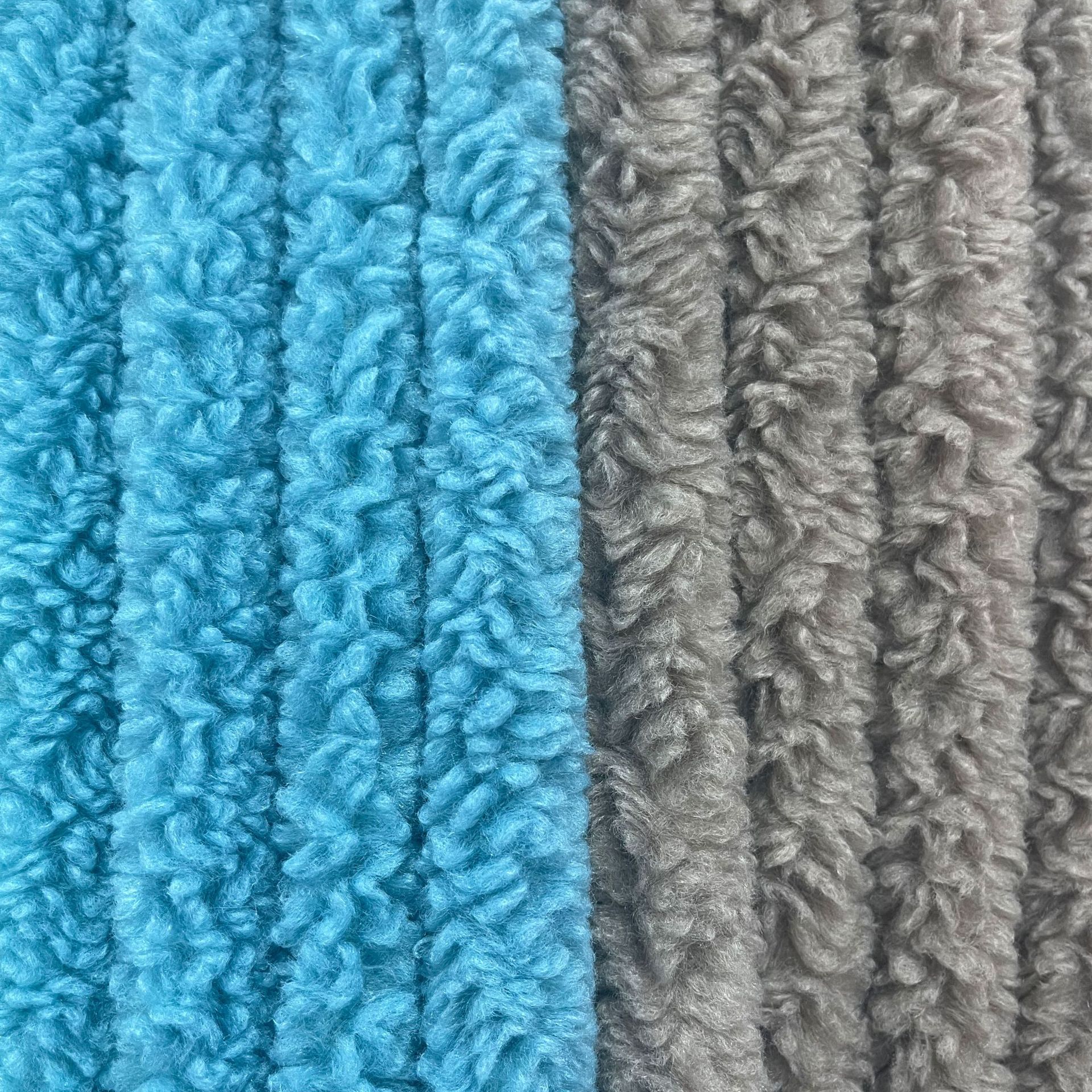 Picture of in stock barley merino imitation lamb velvet grain velvet fashion sweater coat bags shoes hat fabric