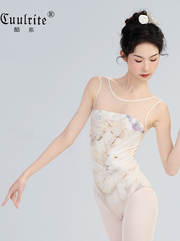Ballet Training Clothes Adult Women's Summer Sleeveless Vest All-in-one Gymnastics Training Clothes Teacher's Body Dance Clothes