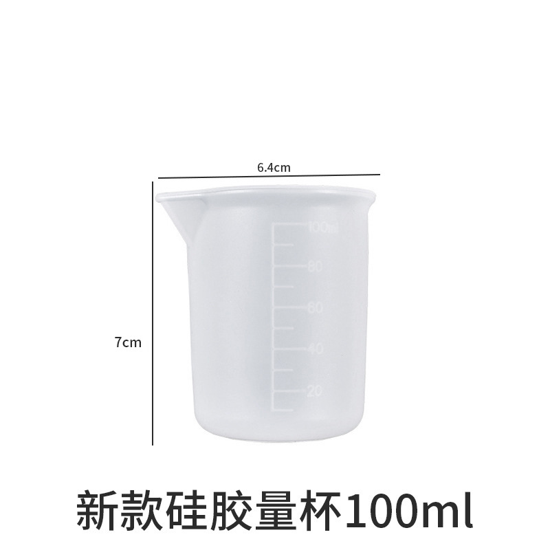 Picture of diy30 50 100 250 350 450 600 1000ml Crystal dropping Silicone Measuring Cup sub-filling cup mold