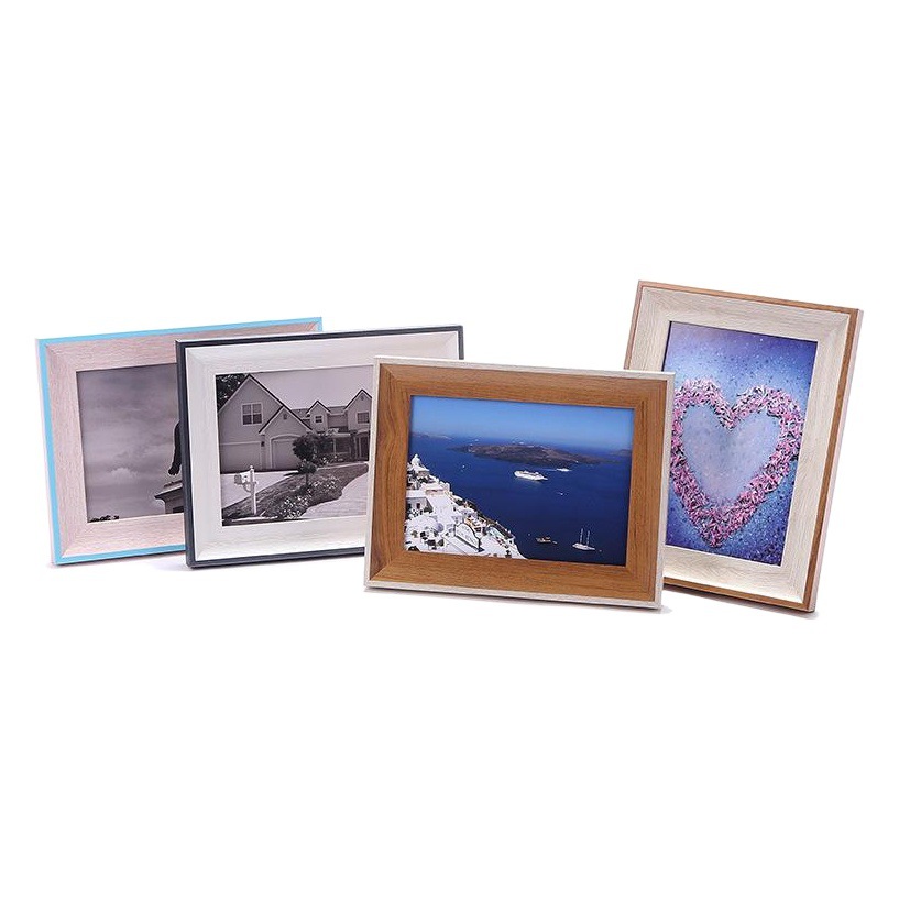 Modern Photo Frame European Style Creative 5-Inch 6-Inch 7inch 8inch Fashion Wall-Mounted Picture Frame Outer Frame A4 Certificate Frame Decorative Frame