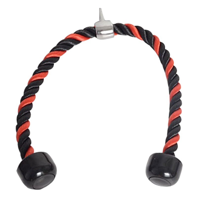Three-Head Muscle Trainer, Biceps Tension Rope, Double-Headed Rope, Pull-Down Rope, Gantry Fitness Pull-Down Rope