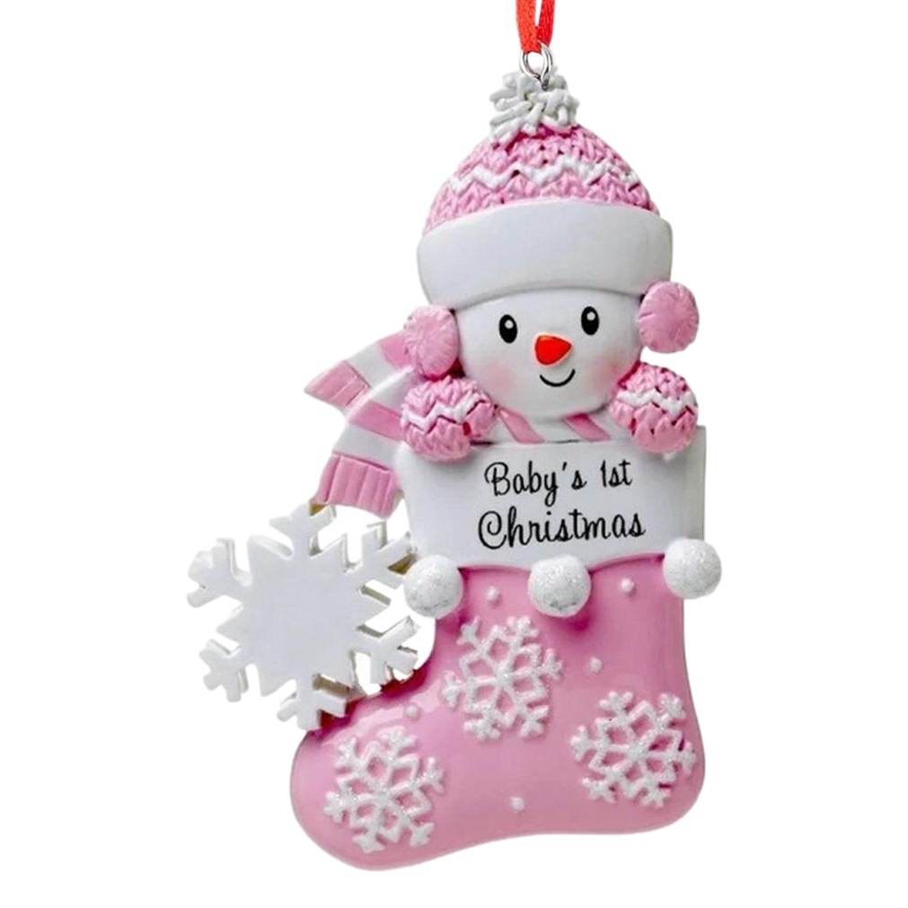 2023 new acrylic flat pendant Christmas decorations baby wear baby clothes home decoration