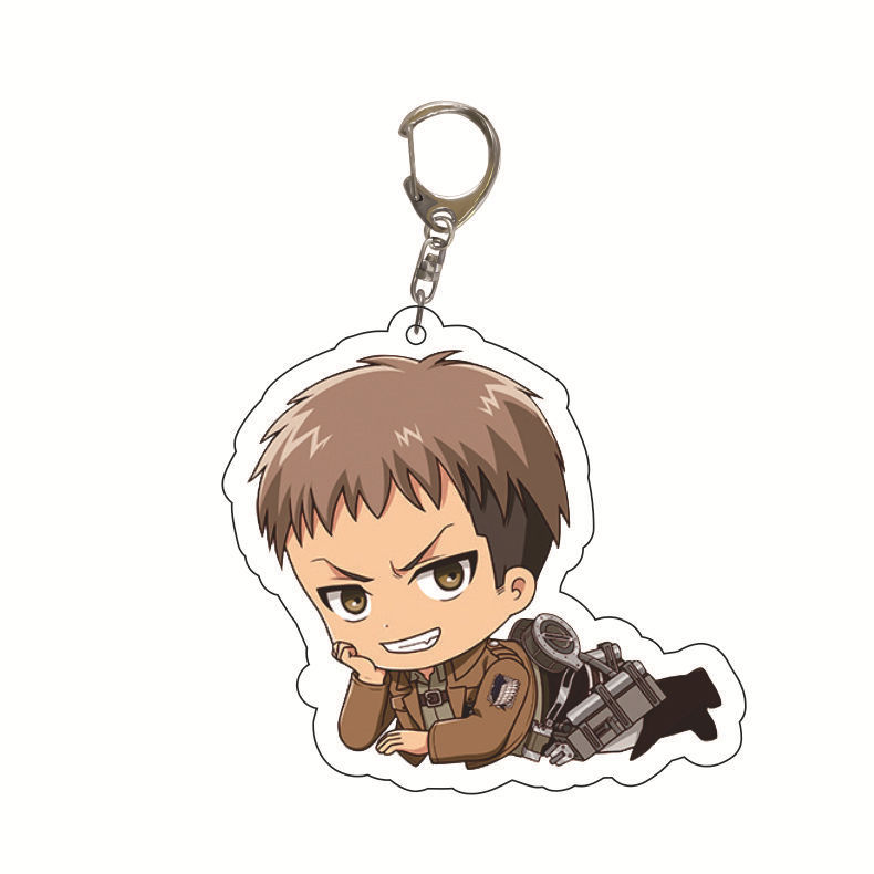 Picture of Star anime peripheral acrylic keychain pendant wholesale attack giant creative jewelry gift