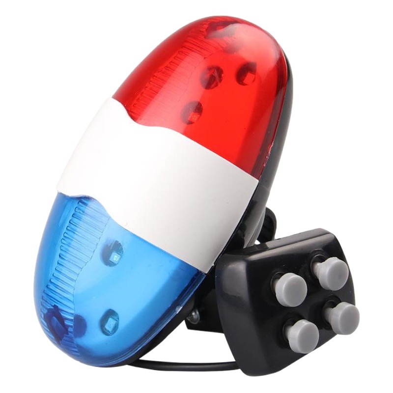 Cross-border exclusive 325B four-tone horn bicycle mountain bike electronic bell factory wholesale multi-function horn light