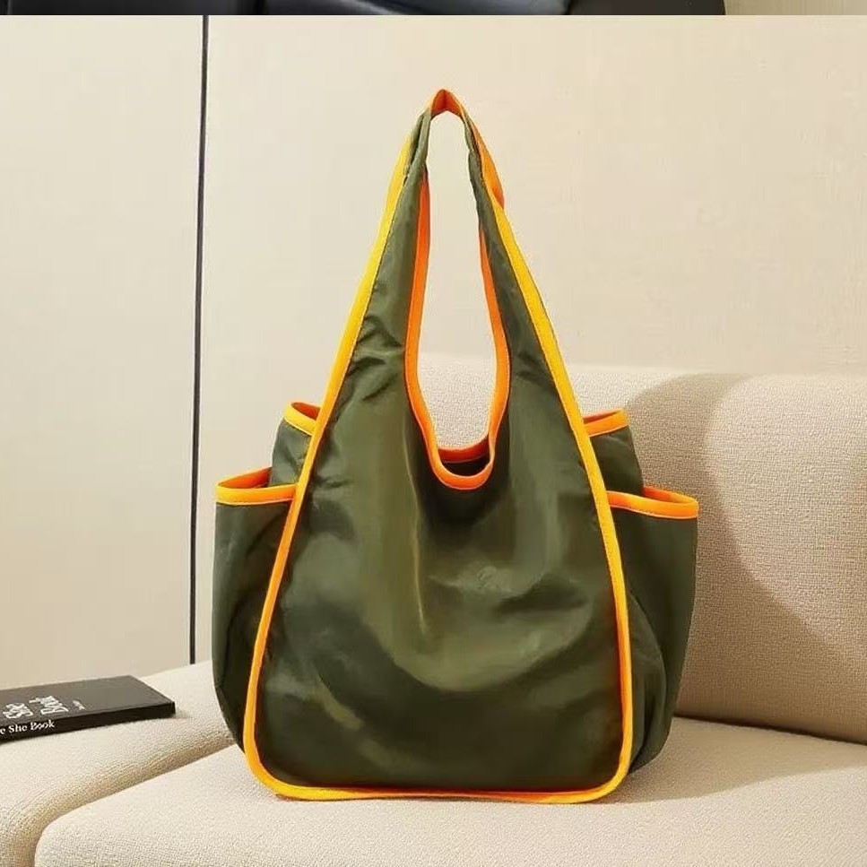 Picture of Cloud Shopping Bag Drawstring Grocery Bag Fashion Shoulder Bag Tote Bag Travel Storage Supermarket Shopping Bag Printable