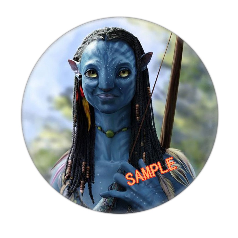 Picture of New Avatar 2 Movie Surrounding Badge Yum Tinplate Brooch 1-36