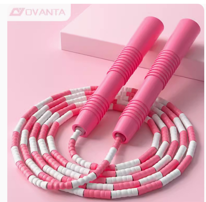 Picture of Bamboo Skipping Rope for Kidsren, Kindergarten, Beginners, Primary School, Special First Grade Kidsren's Rope, Primary School Students' Skipping Rope