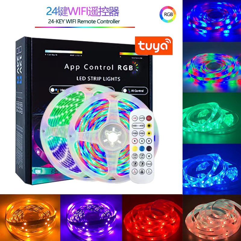 Picture of Tuya Led Light Strip Set Smart Home Light Strip 2835Rgb5050 Colorful Pickup Light Wifi Bluetooth Light Strip